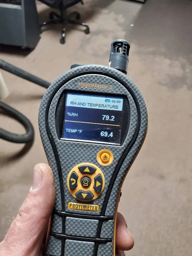 Moisture meter humidity assessment for Fire & Smoke Damage Restoration in Rittman